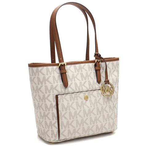 michael kors brown and white purse|michael kors brown tote purses.